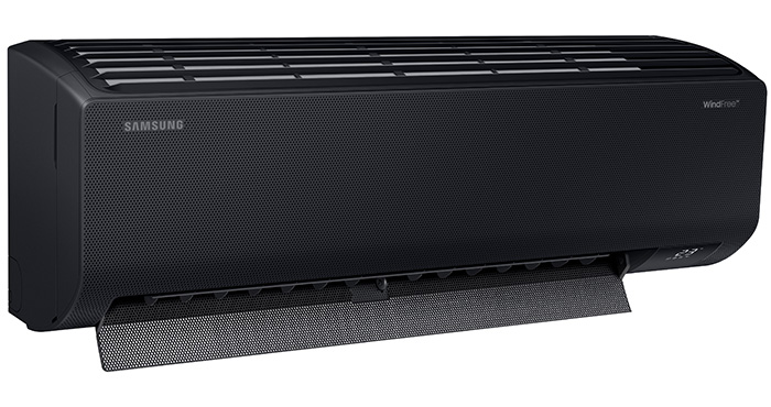 Samum Wind Nástenná jednotka SAMSUNG Wind Free™ Avant S2 Black - miestnosť do 20 m²